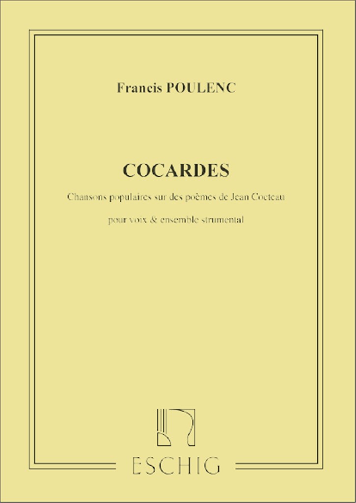 Cocardes Partition